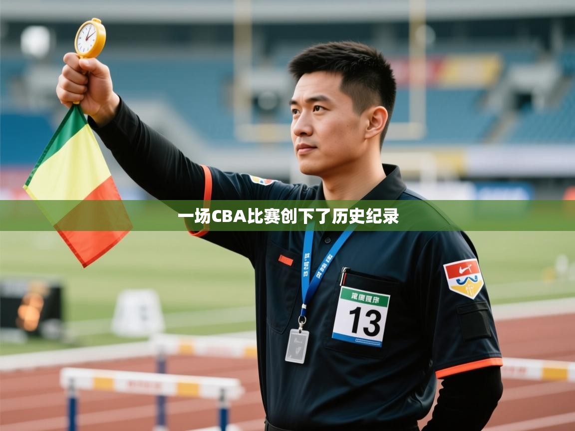一场CBA比赛创下了历史纪录