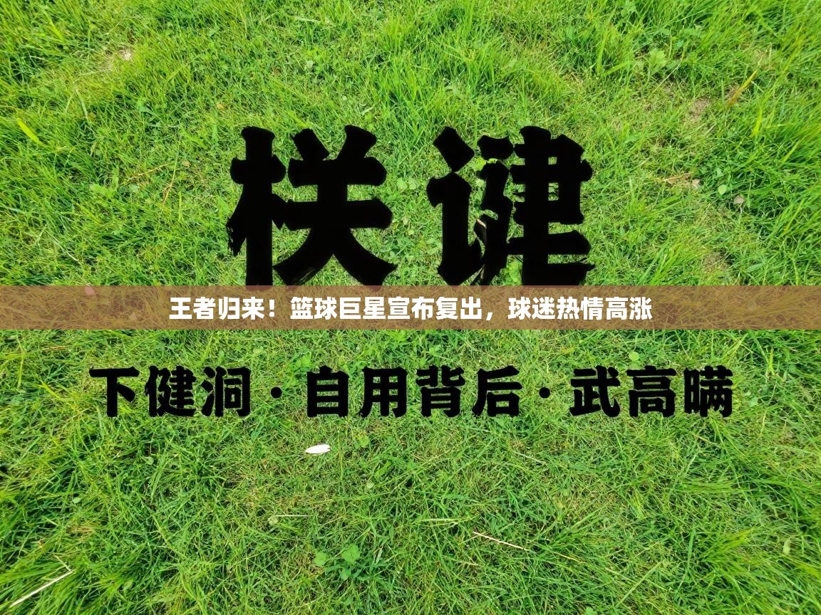 王者归来!篮球巨星宣布复出,球迷热情高涨