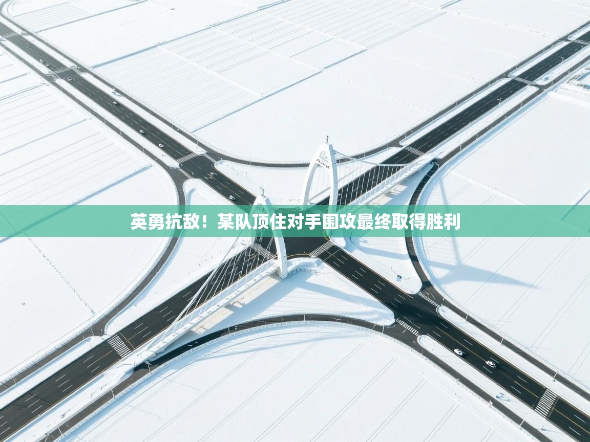 英勇抗敌！某队顶住对手围攻最终取得胜利  第2张